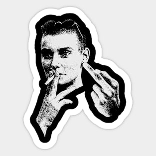 ME Sinead Oconnor  meme Vintage Sticker